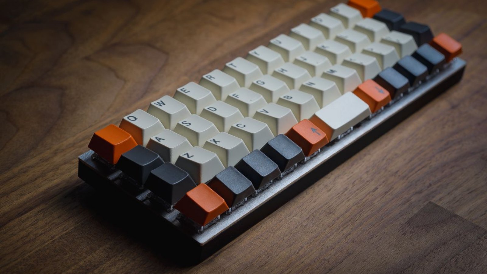 YMDK Carbon keycap set planck ortho keyboard