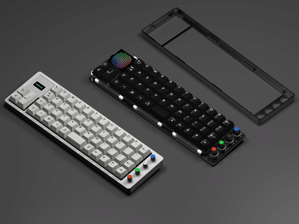 Upcoming Ortholinear Keyboard: KBDFans Solar Keyboard Kit