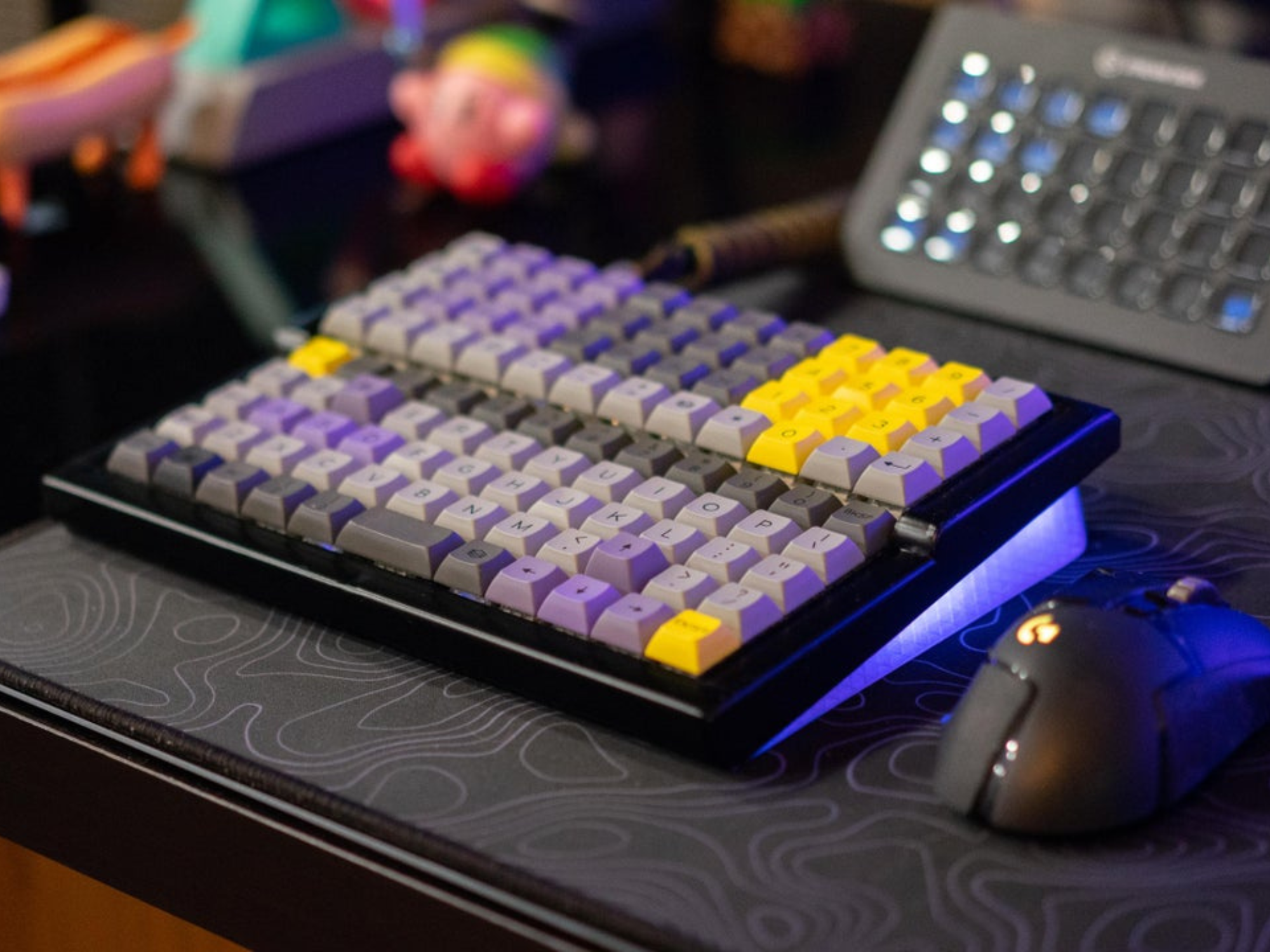 Preonic + Planck + 3d printed Keyboard Case for a Mega Ortho Keyboard
